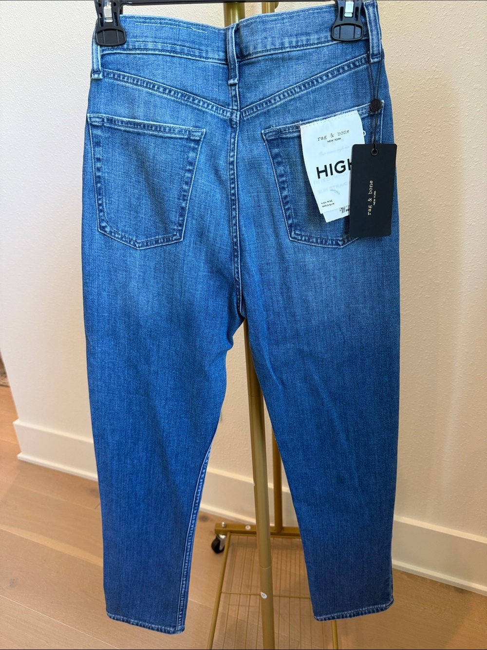 rag & bone Monaco Wren Slim High-Rise Jeans